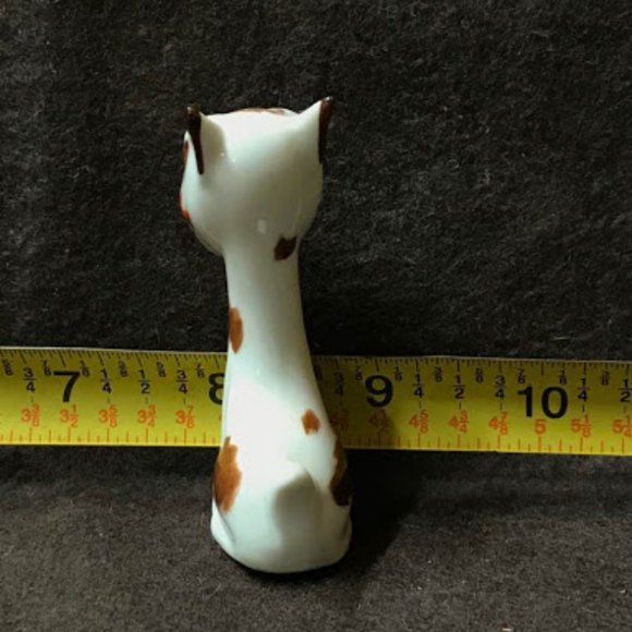 Vintage Cat Porcelain Figurine Germany HandPainted - Picture 6 of 7